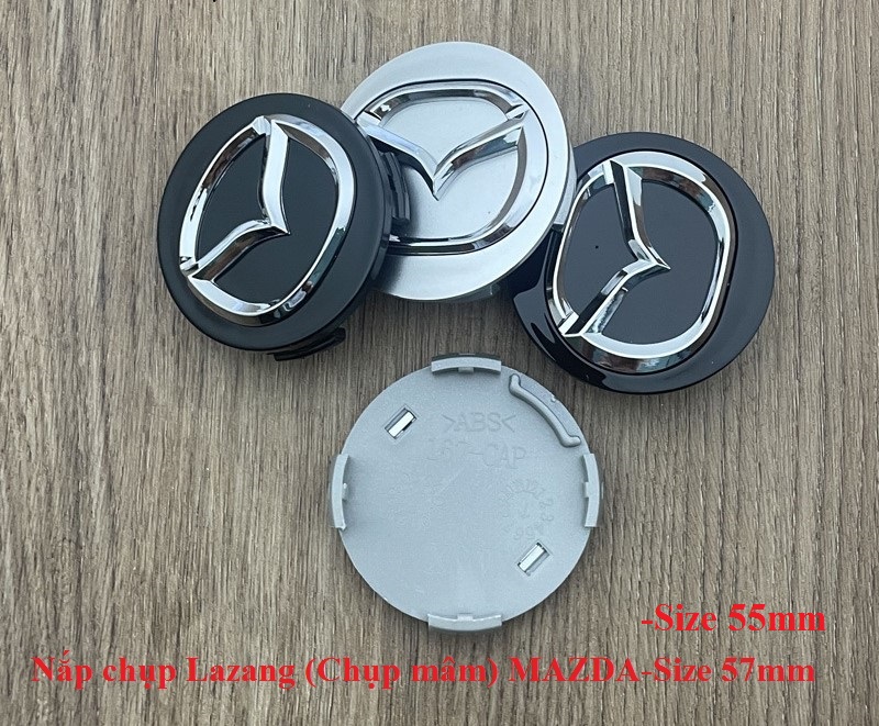 Nắp chụp mâm mazda size 57mm