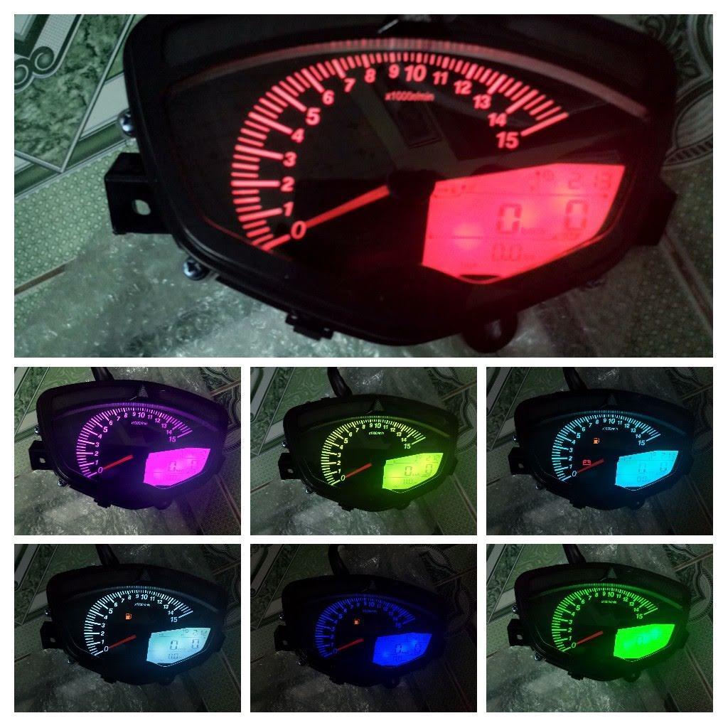 Bộ led dây độ mặt đồng hồ xe tay ga
