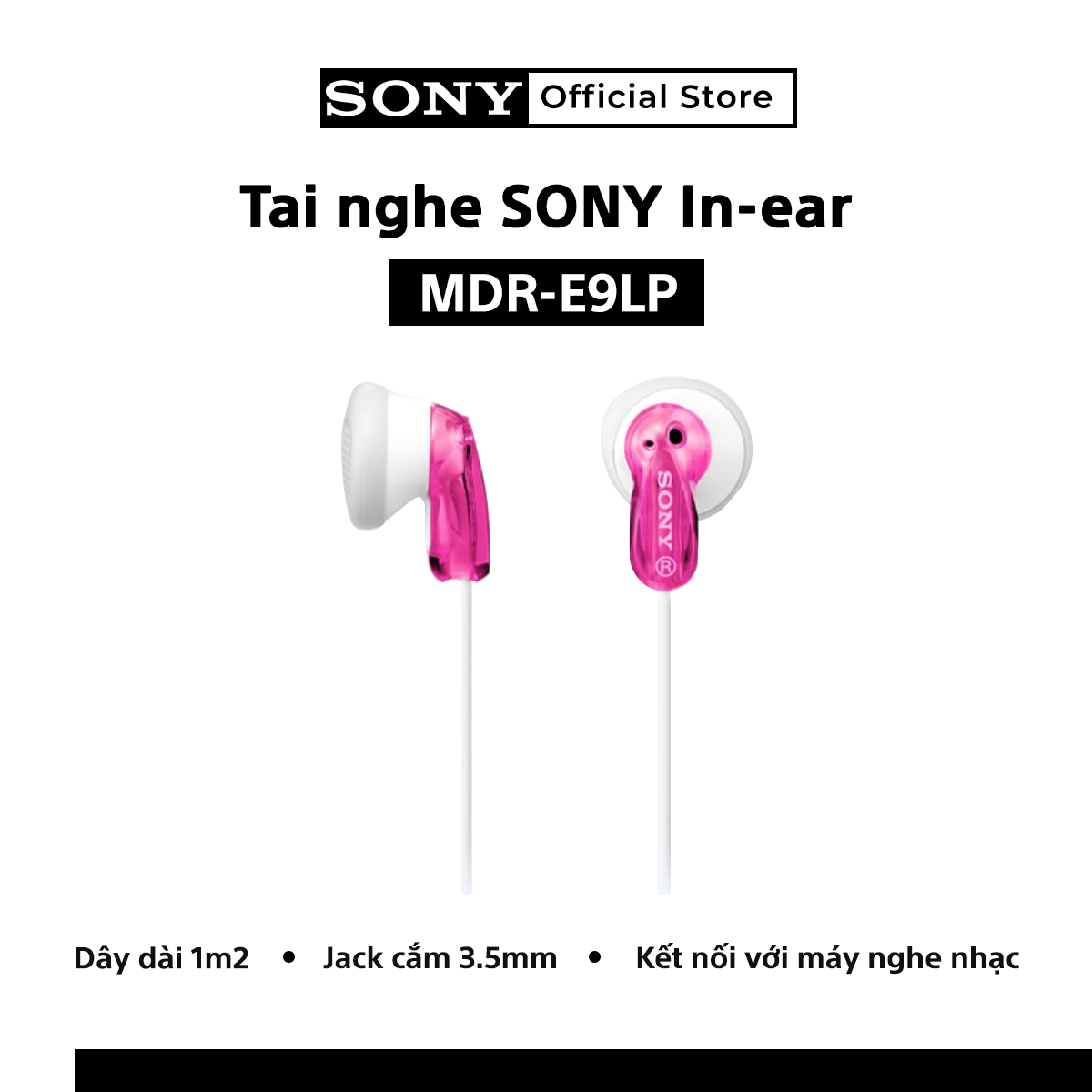 Tai nghe sony in-ear mdr-e9lp
