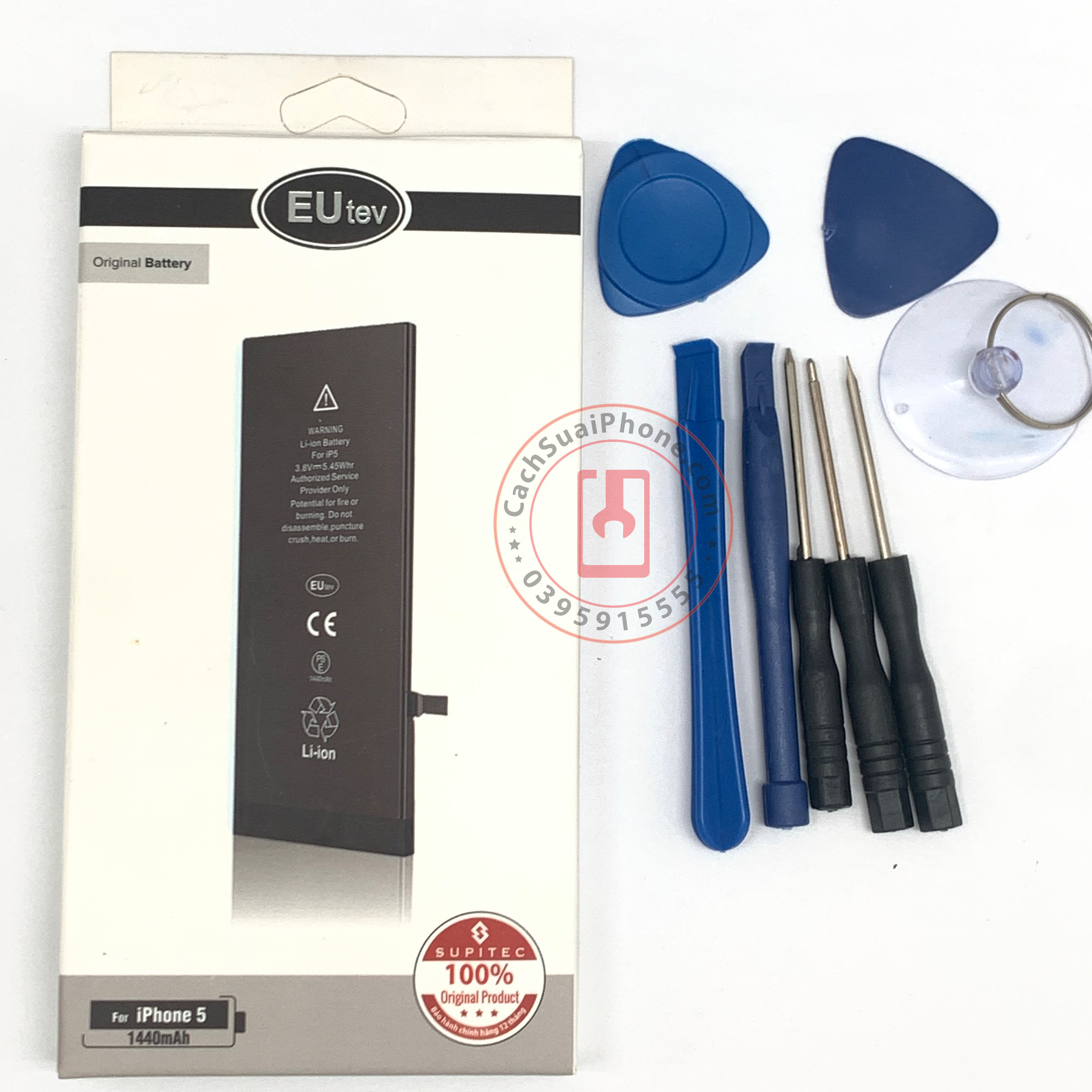 Pin ip 5 eu tev công ty supitec tiêu chuẩn xuất khẩu châu âu