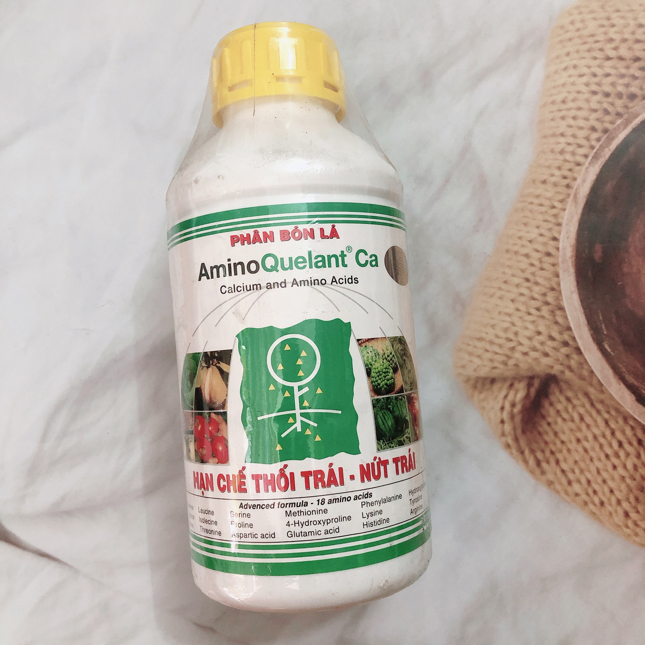 Phân bón lá cao cấp amino canxi chai 01 lít