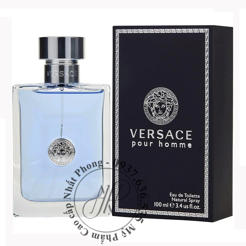 Nước hoa nam versace pour homme edt 100ml