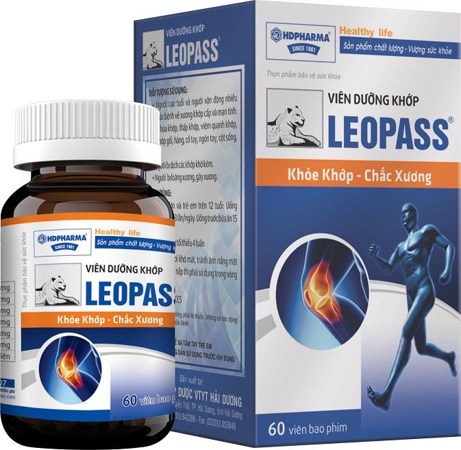 [HCM]VIÊN DƯỠNG KHỚP LEOPASS - HD PHARMA - HỖ TRỢ XƯƠNG KHỚP