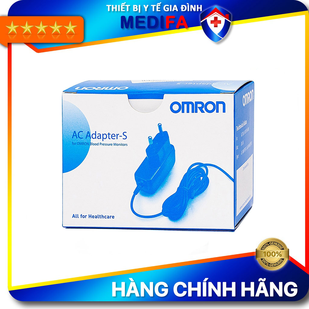 Bộ đổi nguồn OMRON AC Adapter-S dùng cho các máy đo huyết áp
