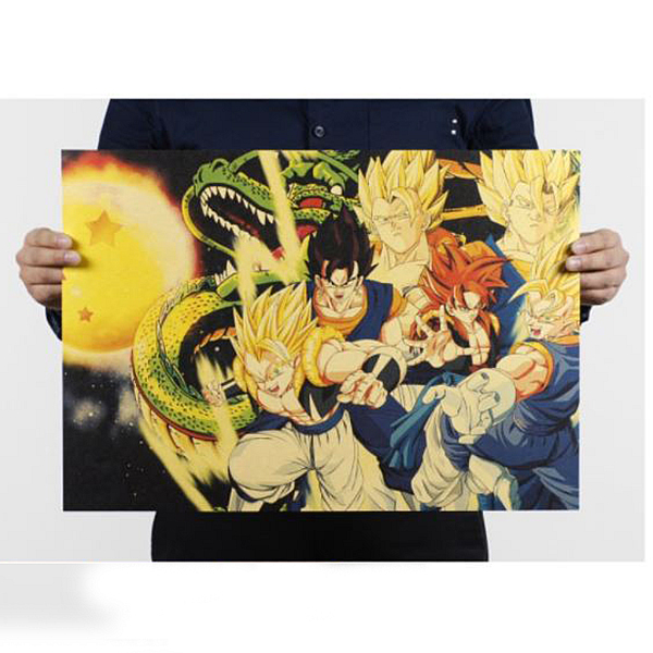 POSTER 7 VIÊN NGỌC RỒNG (51x36 CM)