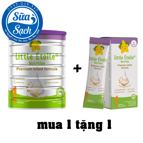 Sữa bột Ngôi sao nhỏ Little Étoile Nutrition Số 1 - 800gr