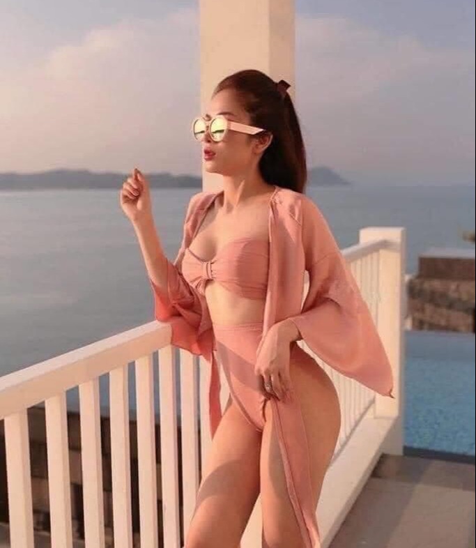 Bikini đẹp, set bikini 3 món đi biển kèm áo choàng hot hit