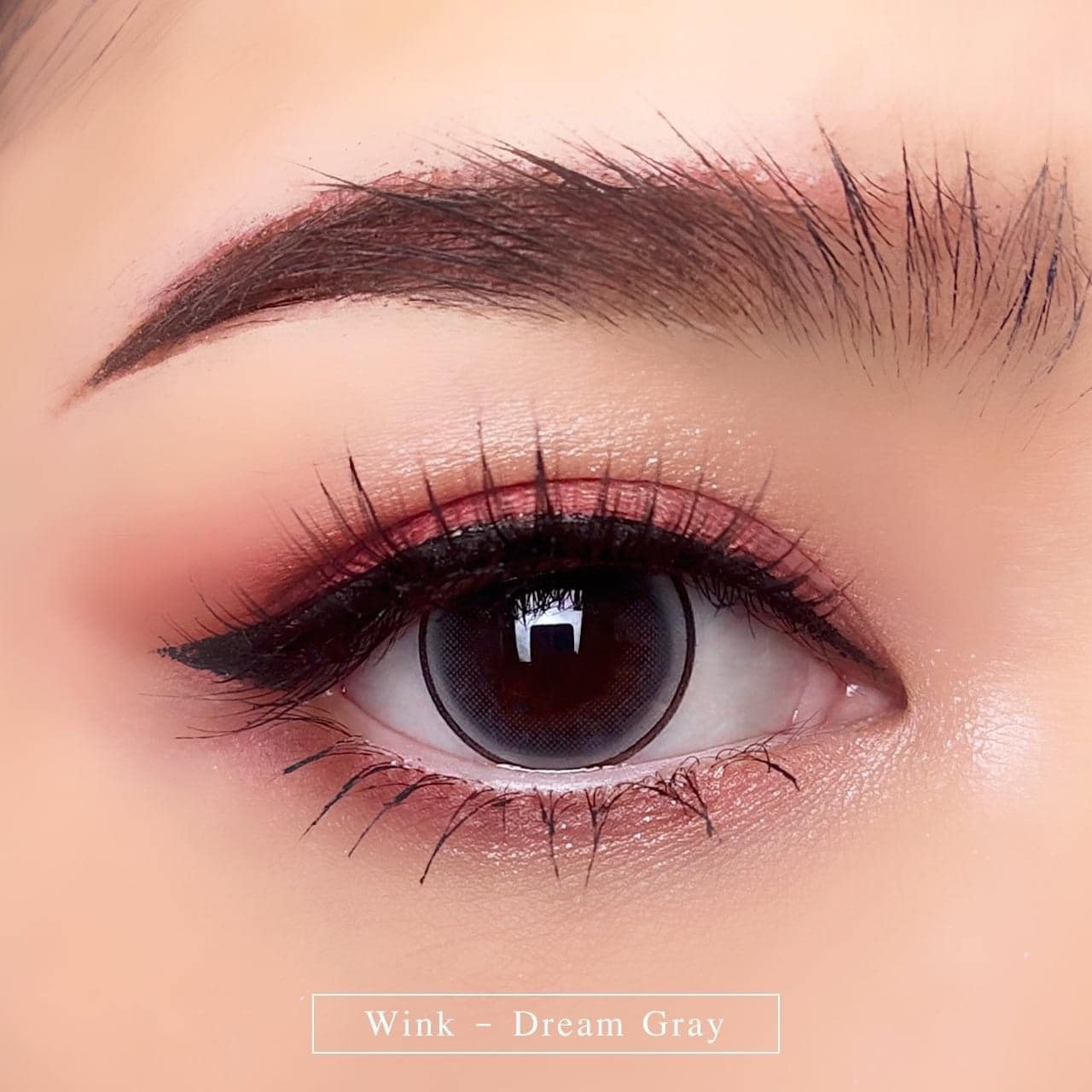 [HCM]lens xám tự nhiên sử dụng 1 năm tặng kèm khây đựng