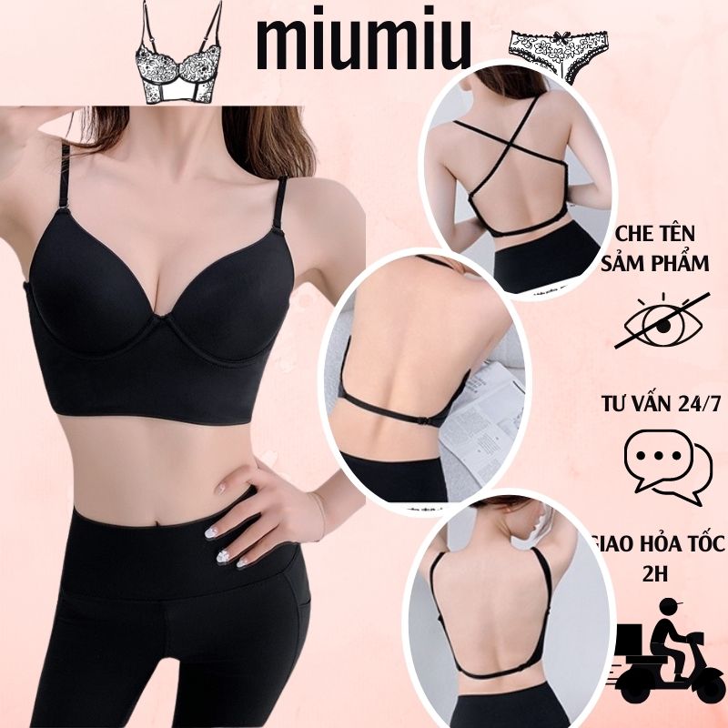 Áo ngực khoét sâu hở lưng chữ U mặc được nhiều kiểu 3965