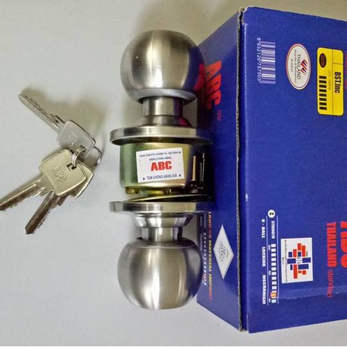 Khóa tay nắm tròn abc khóa quả đấm - abc