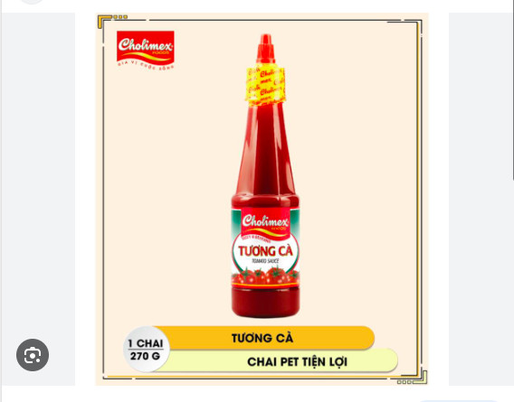 Tương cà Cholimex chai 270gr