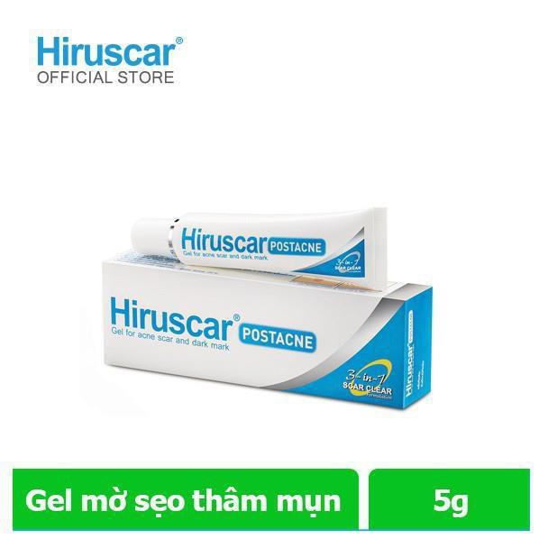 Gel Làm Mờ Sẹo Mụn Và Thâm Mụn Hiruscar Post Acne 5G