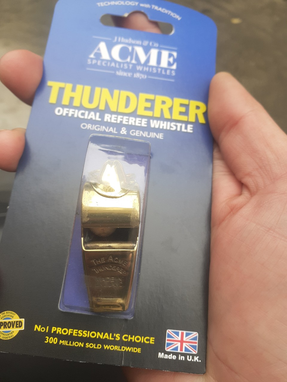Còi đồng acme thunderer
