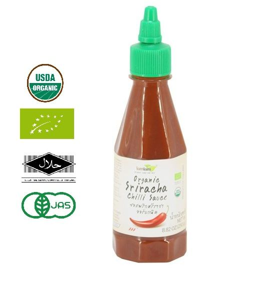 Tương ớt Sriracha hữu cơ 250g LumLum - Organic Sriracha Chili Sauce