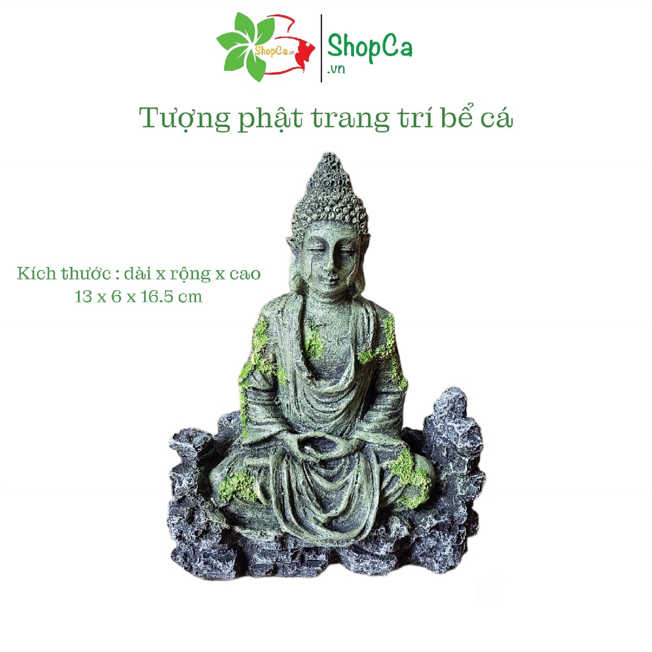 Mô hình tượng Phật trang trí bể cá bể thủy sinh
