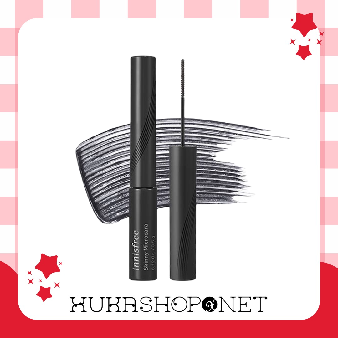 Mascara Siêu Mảnh Chống Trôi Innisfree Skinny Microcara Zero