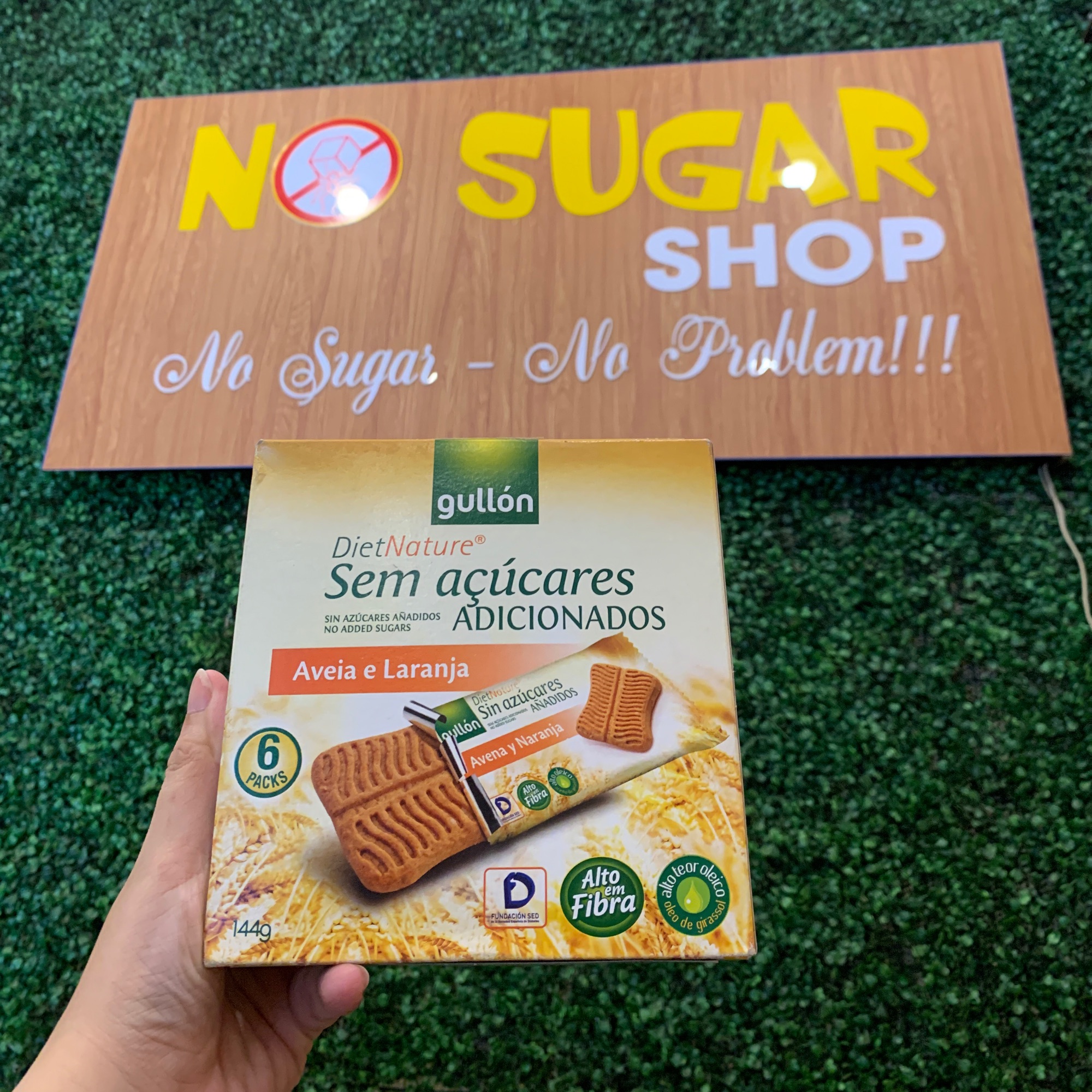Bánh quy Gullon Avena vị cam 144g