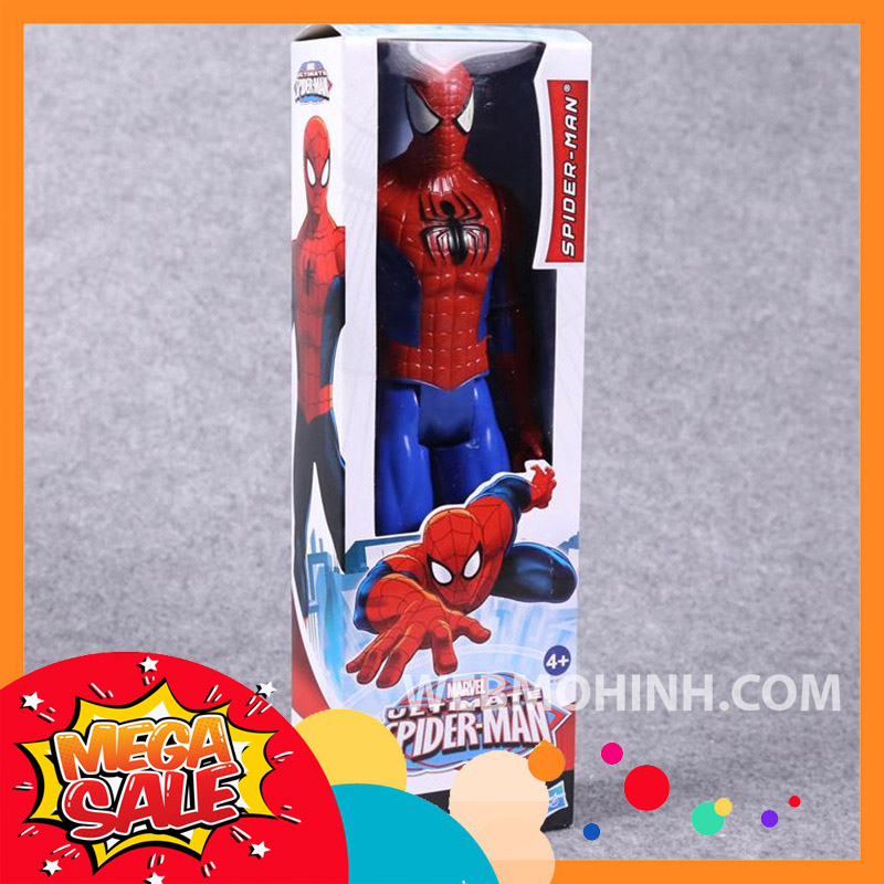🌟GIÁ HỦY DIỆT🌟 Mô Hình Người Nhện 30cm Titan Hero Ultimate Spider Man