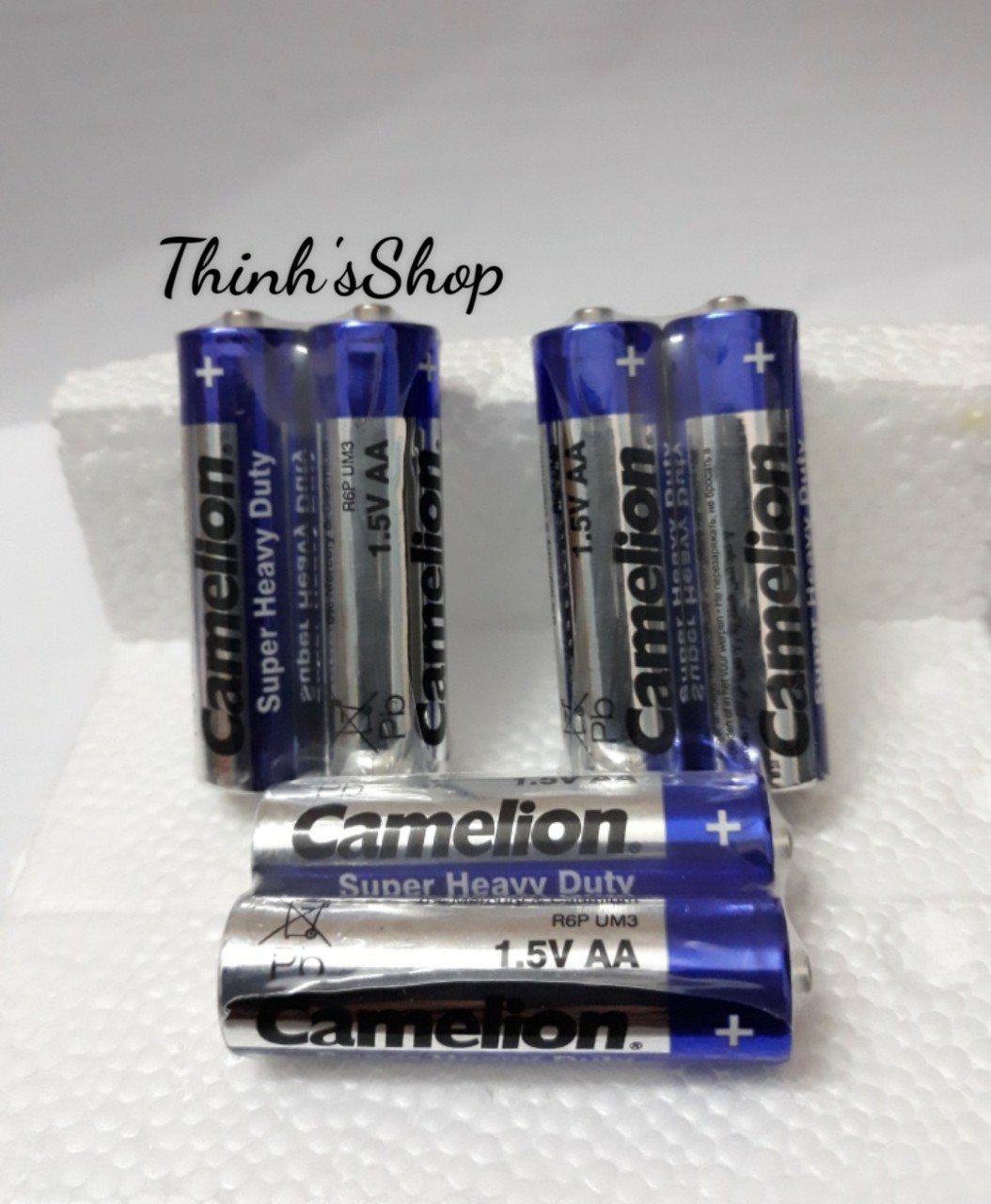 Bộ 3 vỉ pin aa camelion