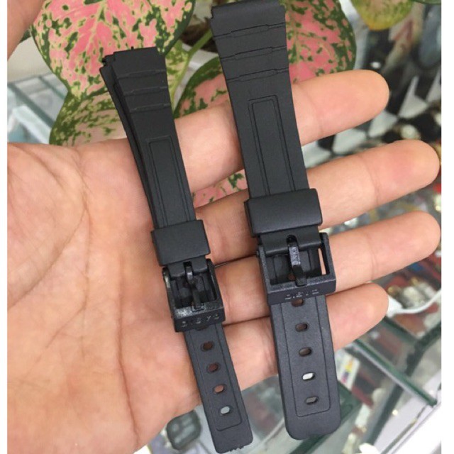 Dây đồng hồ nam nữ casio f94 size 18mm , 12mm