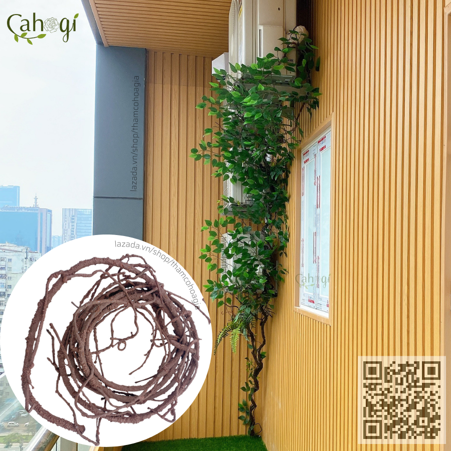 Cuộng Dây Leo Giả 3M Dùng Làm Thân Cây Dây Leo Giả Không Kèm Lá
