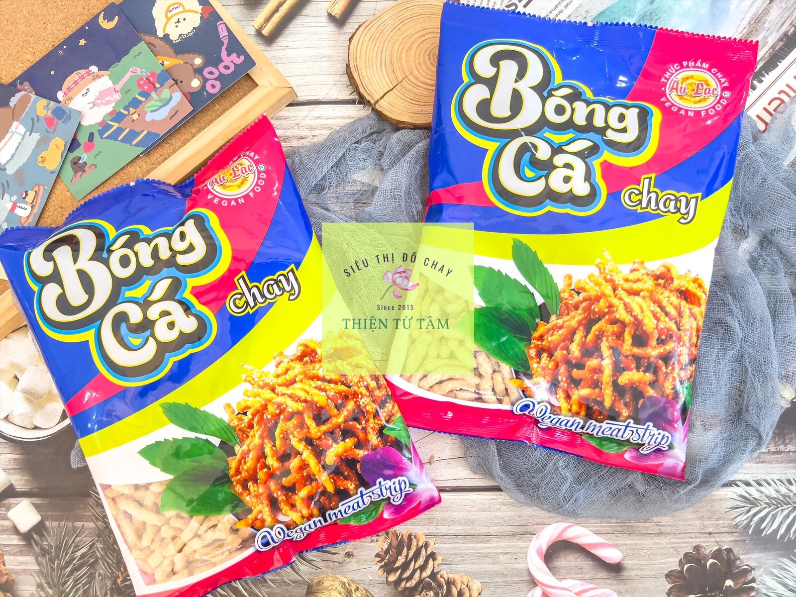 Bóng cá chay âu lạc thực phẩm chay ngon 100g