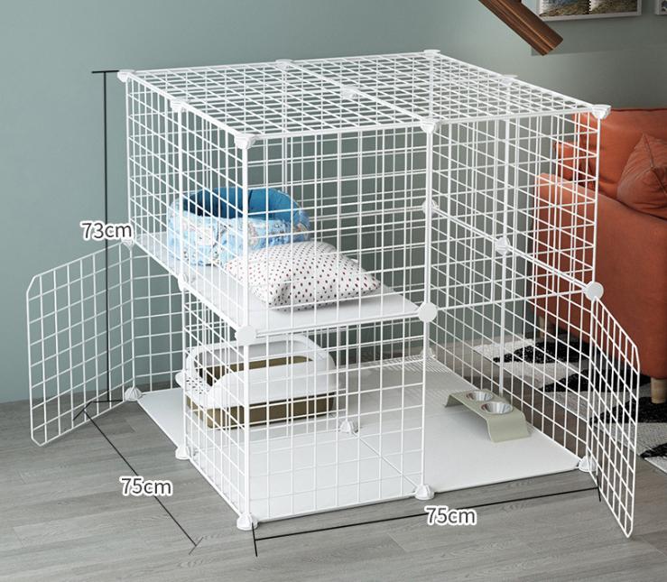 Combo chuồng Mèo Tự Lắp Ghép 4 ô thông minh .