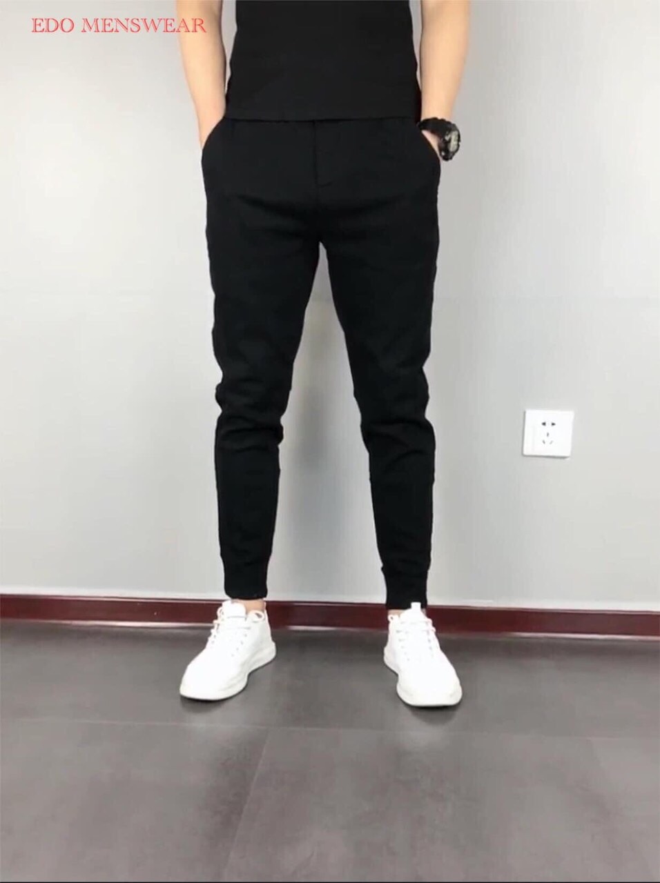 Quần jogger kaki nam nữ cao cấp ht shop 88 ms0491