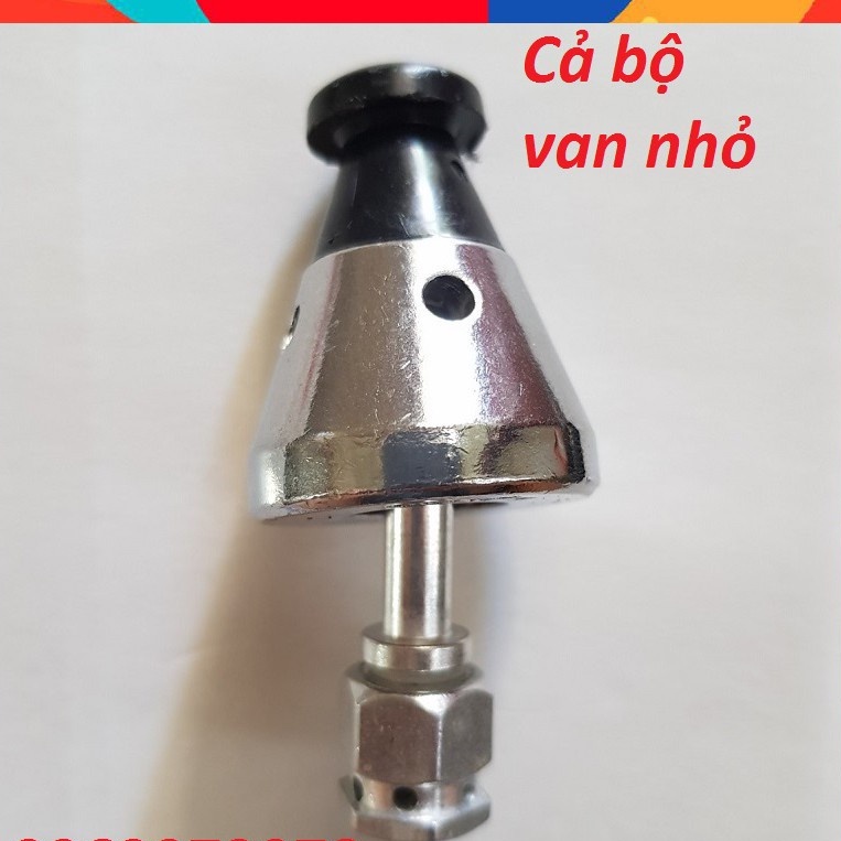 Phụ kiện áp suất - Combo bộ chân van + van nồi gas 6mm