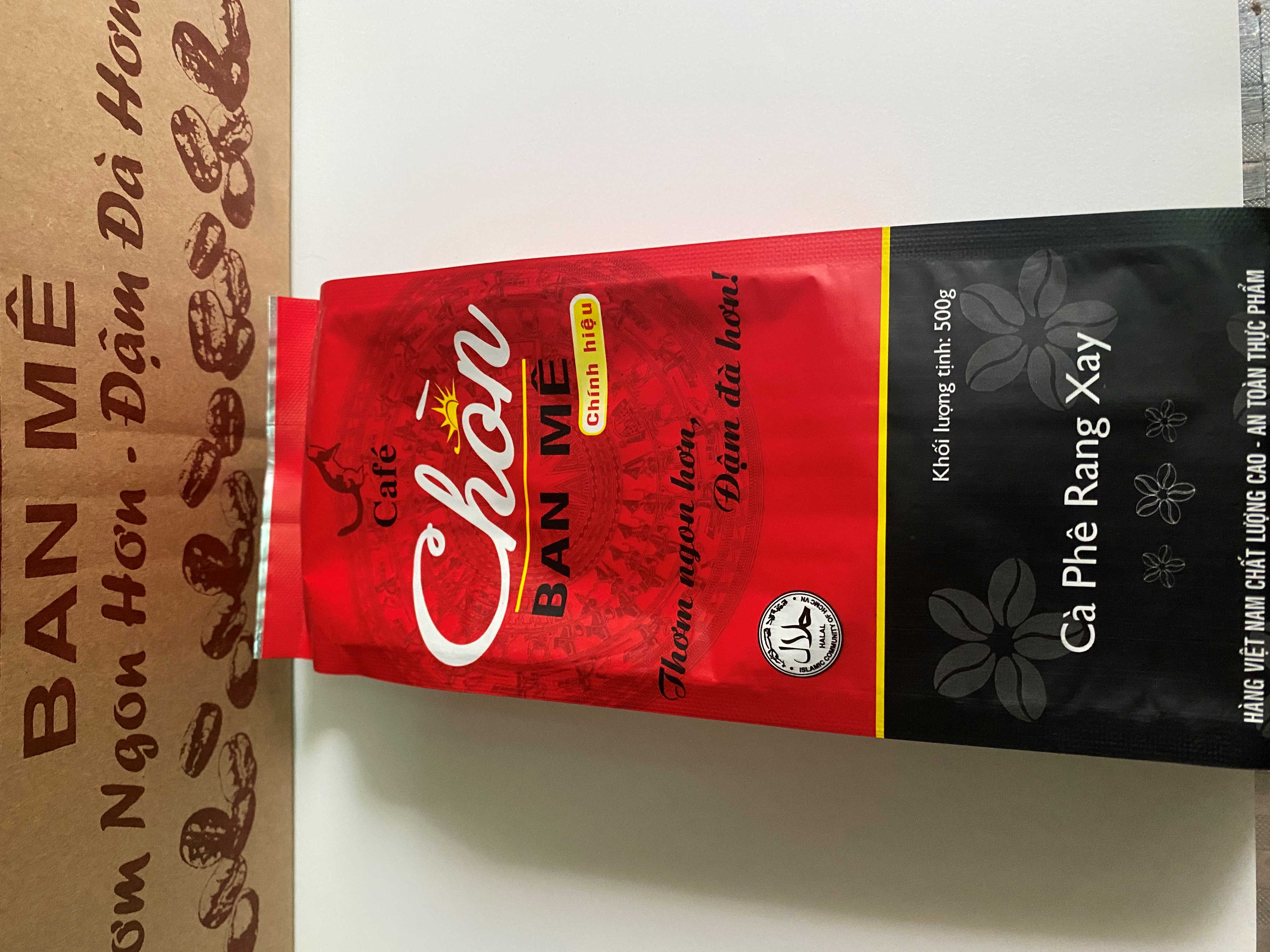 Cà Phê Chồn rang xay BAN MÊ Đỏ 500g