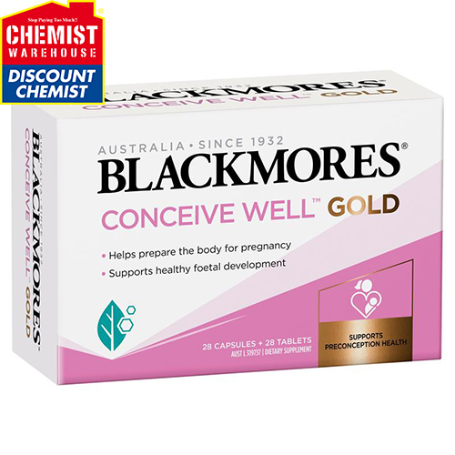 Tăng khả năng thụ thai Blackmores Conceive Well Gold 56 viên - Chemistware
