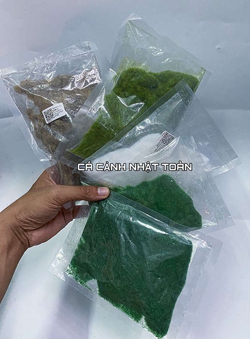 "hoàn tiền đến 10%" gói rêu giả trang trí tiểu cảnh gói 30g