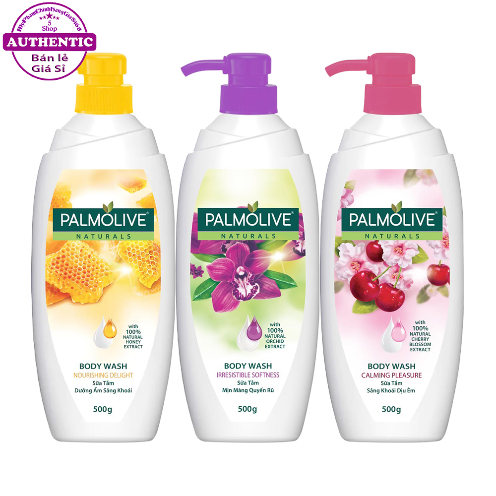 Sữa Tắm PALMOLIVE Dưỡng Da Hương Thơm Tự Nhiên 500ml THÁI LAN