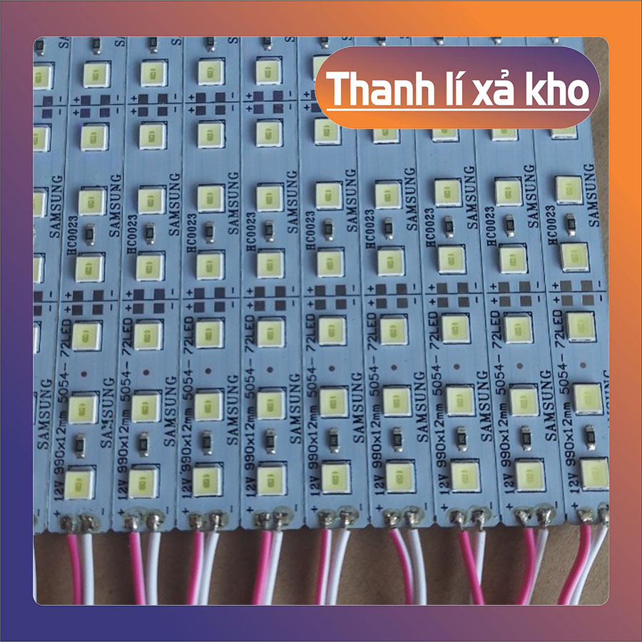 Led thanh 5054 dài 1M 12v bóng to ánh sáng Trắng