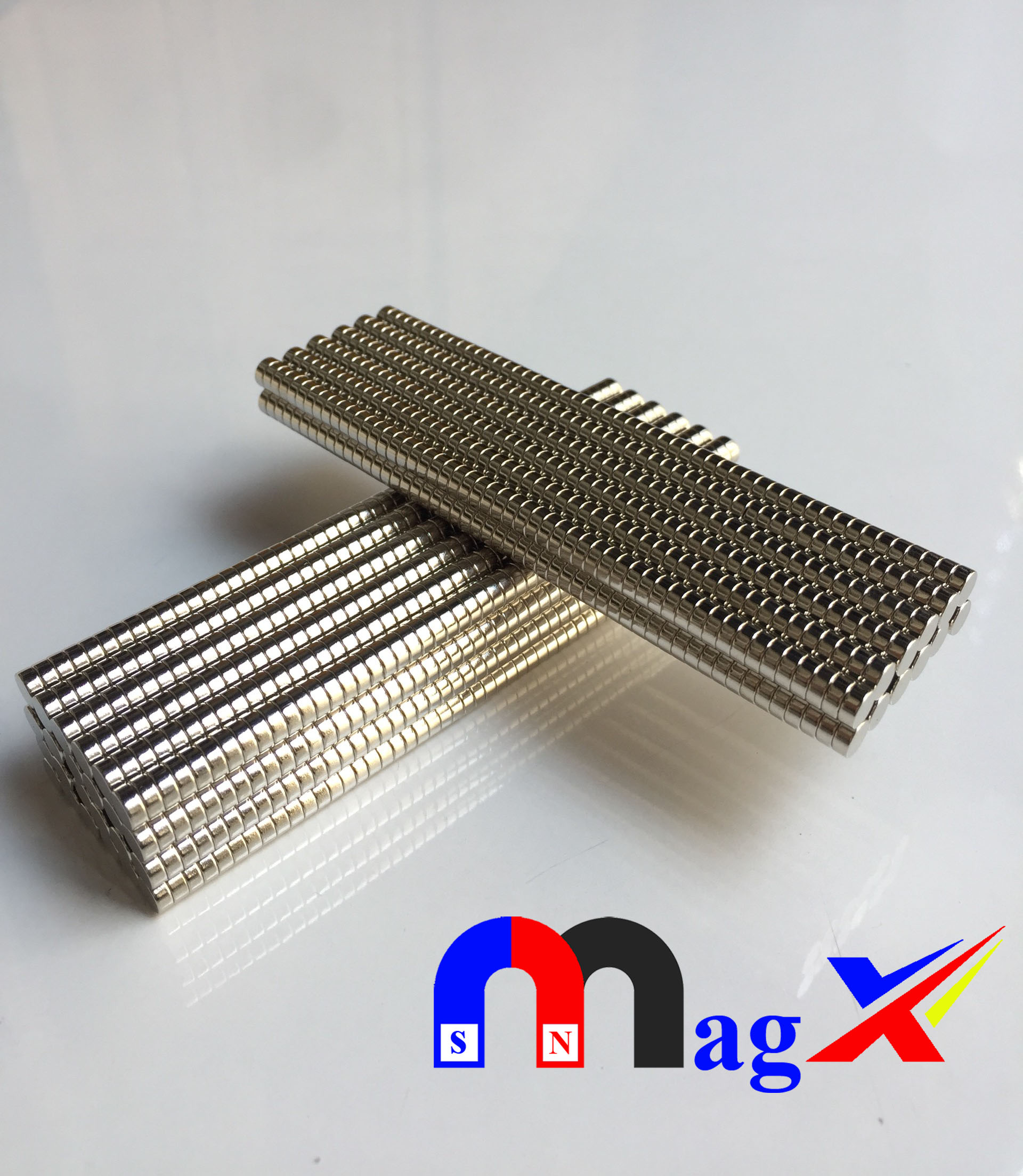 [Hot 100 Viên] Nam Châm Vĩnh Cửu Mạ Nikel 5x2 Chất Lượng Tốt N52
