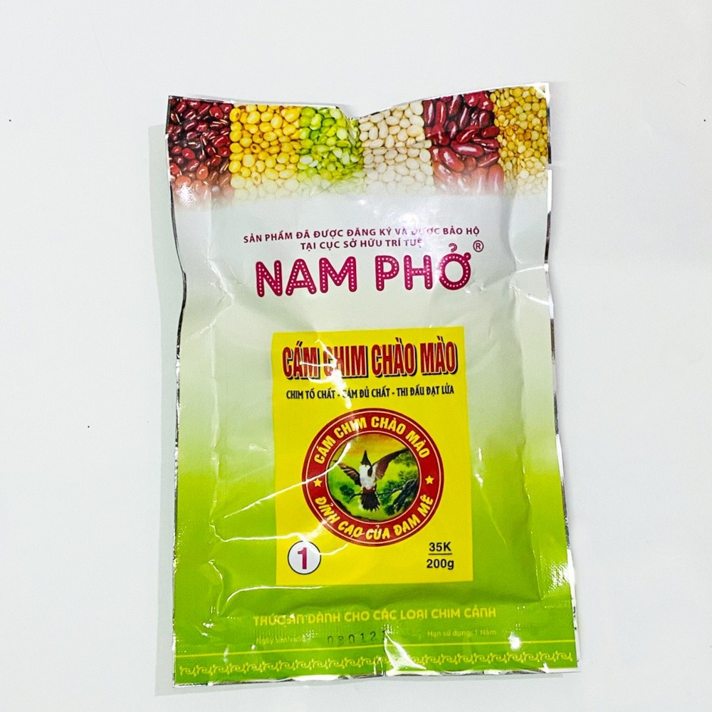 Cám chim chào mào số 1 nam phở cao cấp 200g - cám chào mào số 1 nam phở giá rẻ
