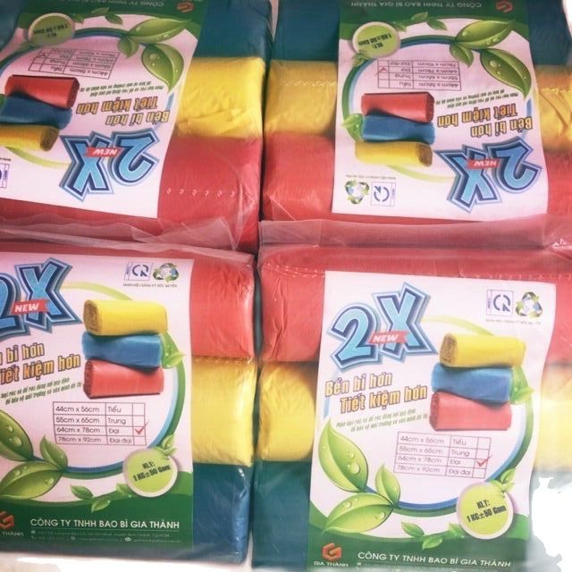 Túi đựng rác 5X size trung ( 55x65 cm)