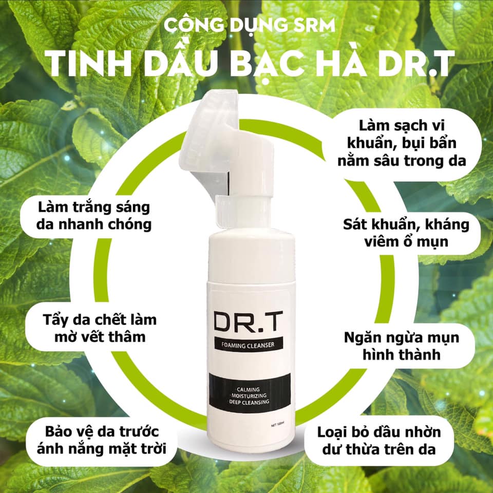 [HCM]Sữa rữa mặt Dr T Cổ mộc lan
