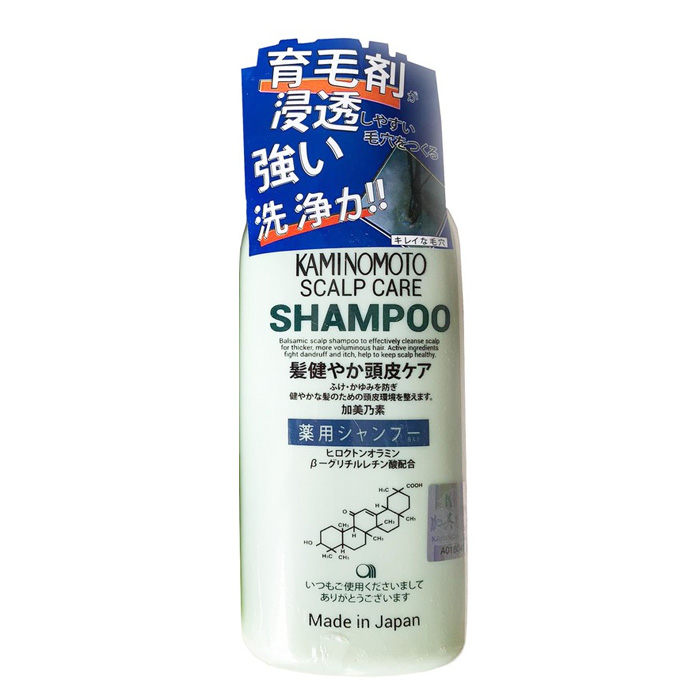 Dầu gội ngăn rụng tóc, làm dầy tóc Kaminomoto Scalp Care Nhật Bản 300ml