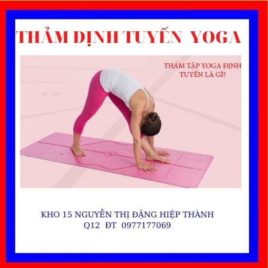 Thảm Tập Yoga Định Tuyến 6MM (Thảm Yoga Định Tuyến 2 Lớp thảm tập yoga,thảm tập gym tại nhà, Thảm tập thể dục,Thảm Yoga Mat)