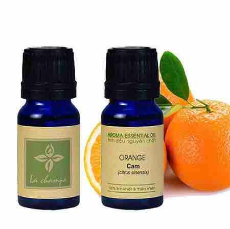 Tinh dầu Cam Ngọt Lachampa (Orange Oil), 1 chai 10ml, 30ml, 50ml