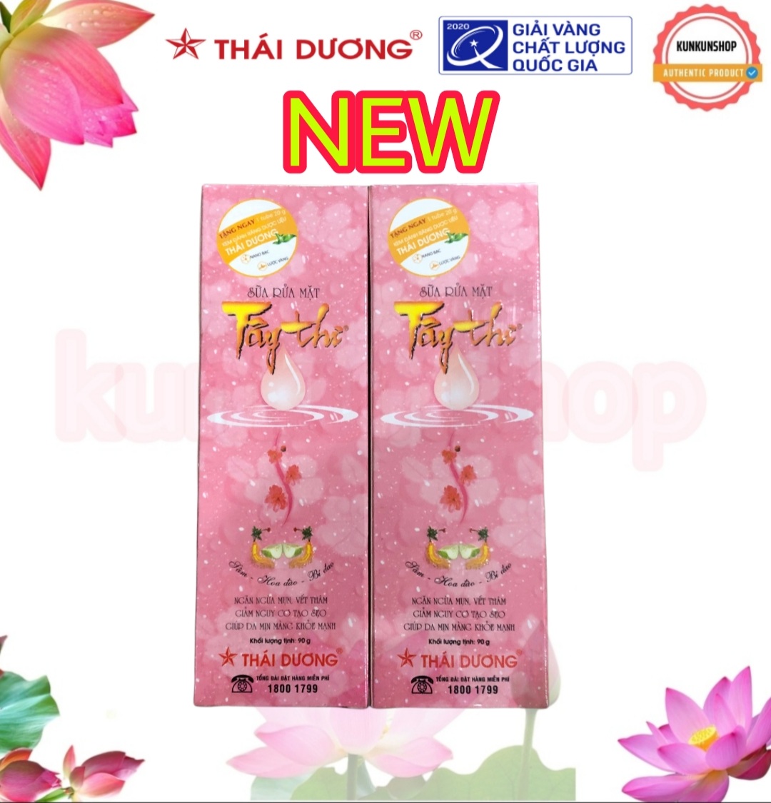 Sữa rửa mặt Tây Thi Sao thái dương tuýp 90g