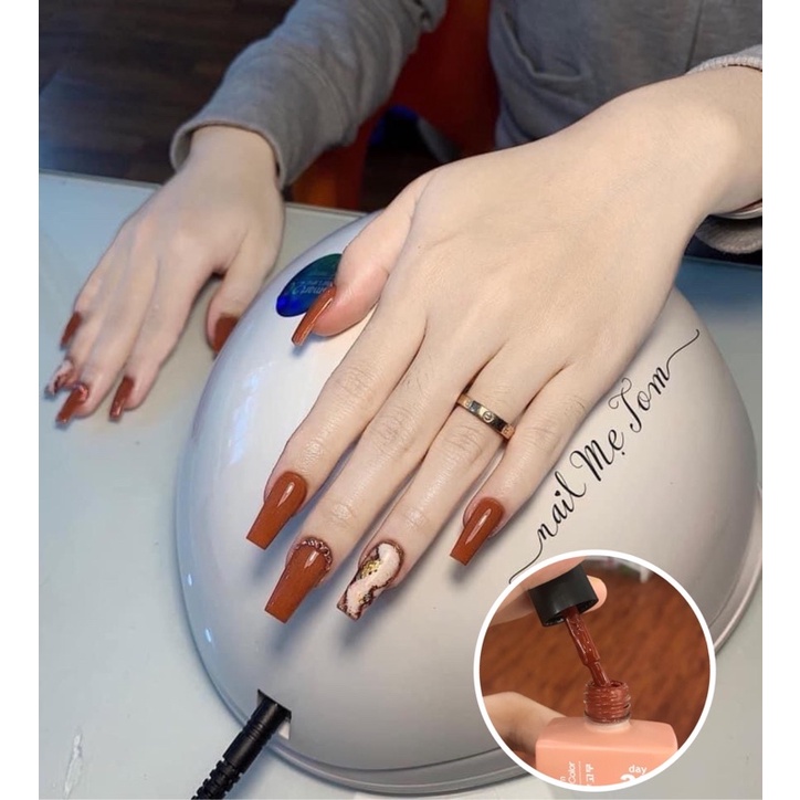 Sơn gel cam Nhật màu sơn móng tay cực HOT cho các nàng làm nail  Shopee  Việt Nam