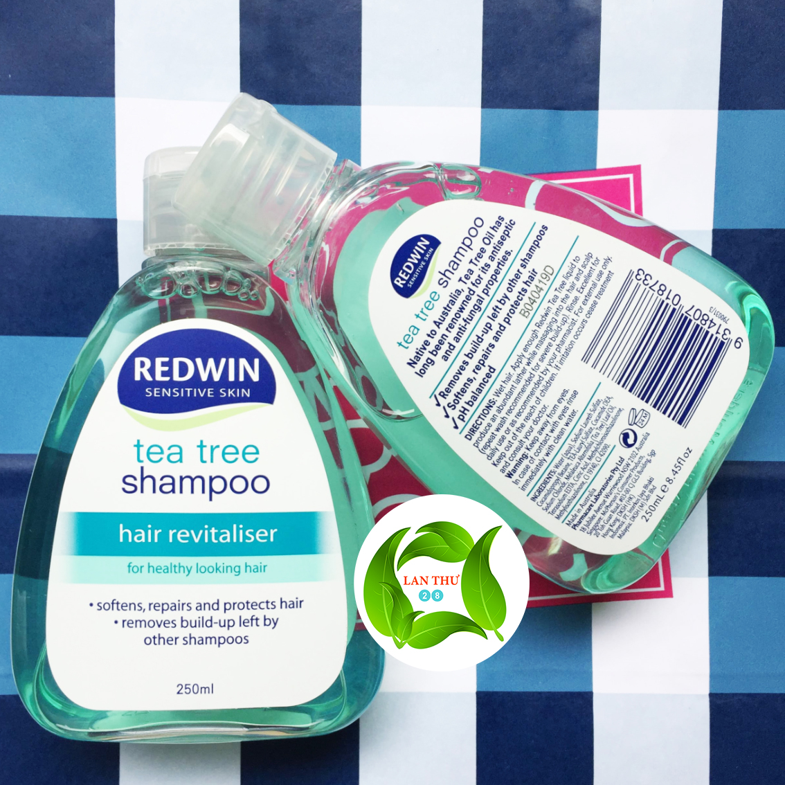 [HCM]Dầu gội trà xanh dưỡng ẩm kích thích mọc tóc Redwin Tea Tree
