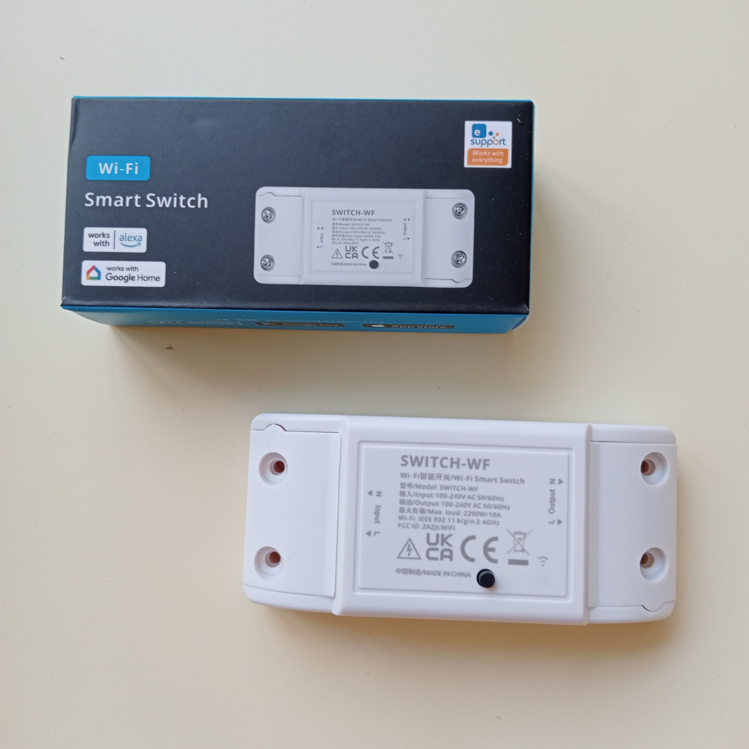 SONOFF BASIC Bản mới nhất 2022 - Nội Địa, Tiếng Trung - Công Tắc WIFI, Điều Khiển Từ Xa Thông Minh