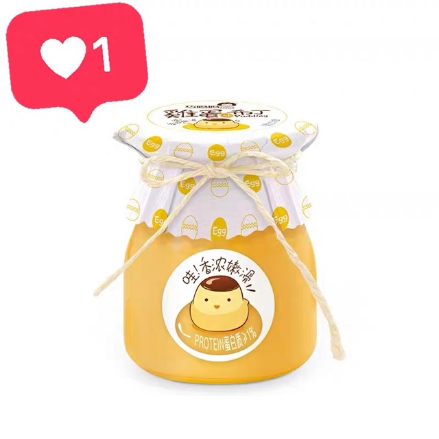 Thạch sữa chua - caramen Pudding Clever Mama Egg