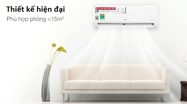 Điều hòa lg inverter 1 chiều 9000btu v10enw