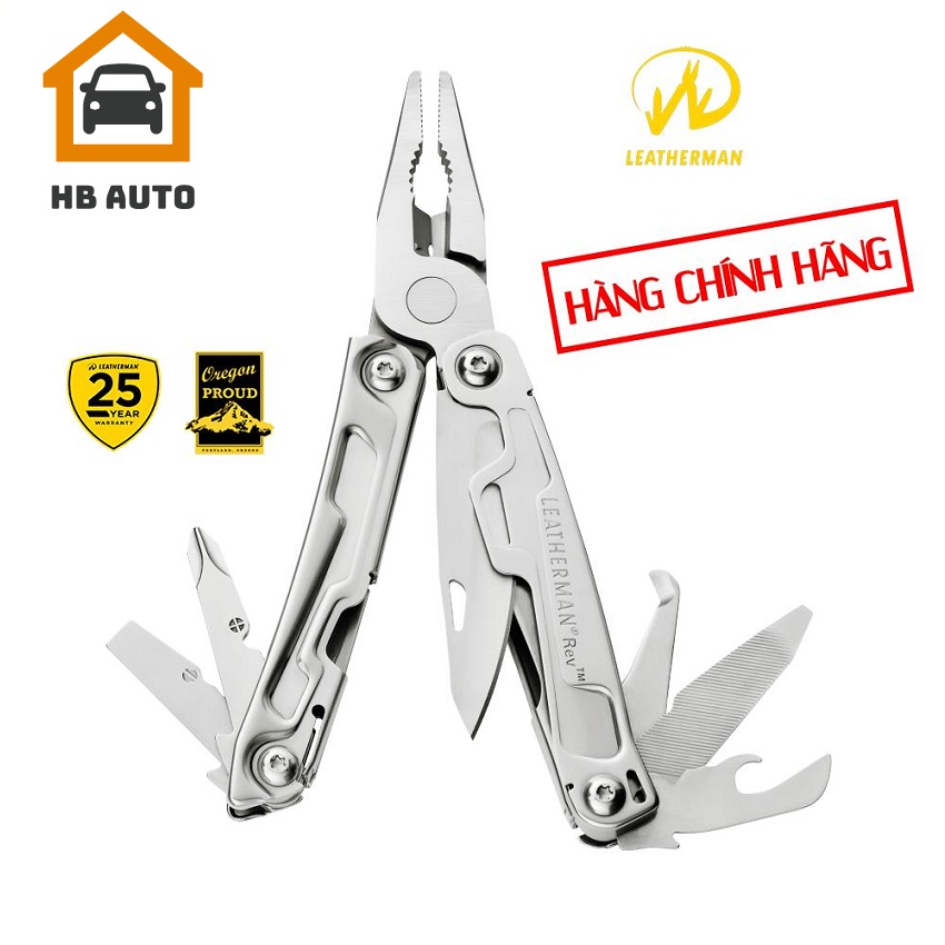 [FreeshipMAX] [ RẤT TIỆN ÍCH] Kìm Đa Năng Leatherman Rev 14 Tools cao cấp