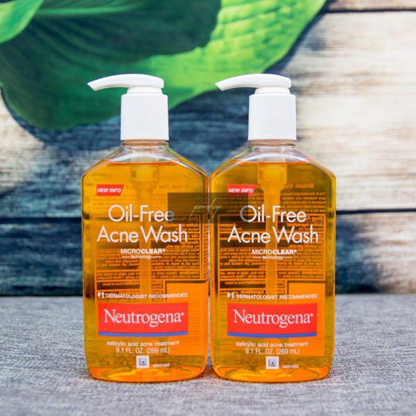 Sữa Rửa Mặt Kiềm Dầu Oil-Free Acne Wash
