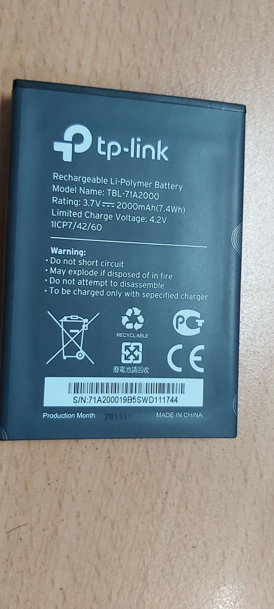 Pin M5350 , M5250 M7300 M7350 V5